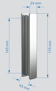 Душевой уголок ABBER Sonnenstrand 90x70см хром AG07090-S70